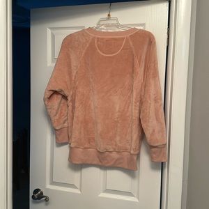 Cozy sweatshirt velour